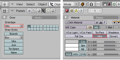 Creating IndexedLineSet using drawtype or material property